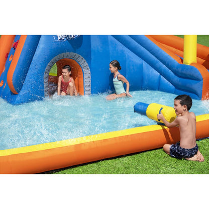 Bestway Waterpark Speed Mega Inflatable Slides for kids 551x502x265cm