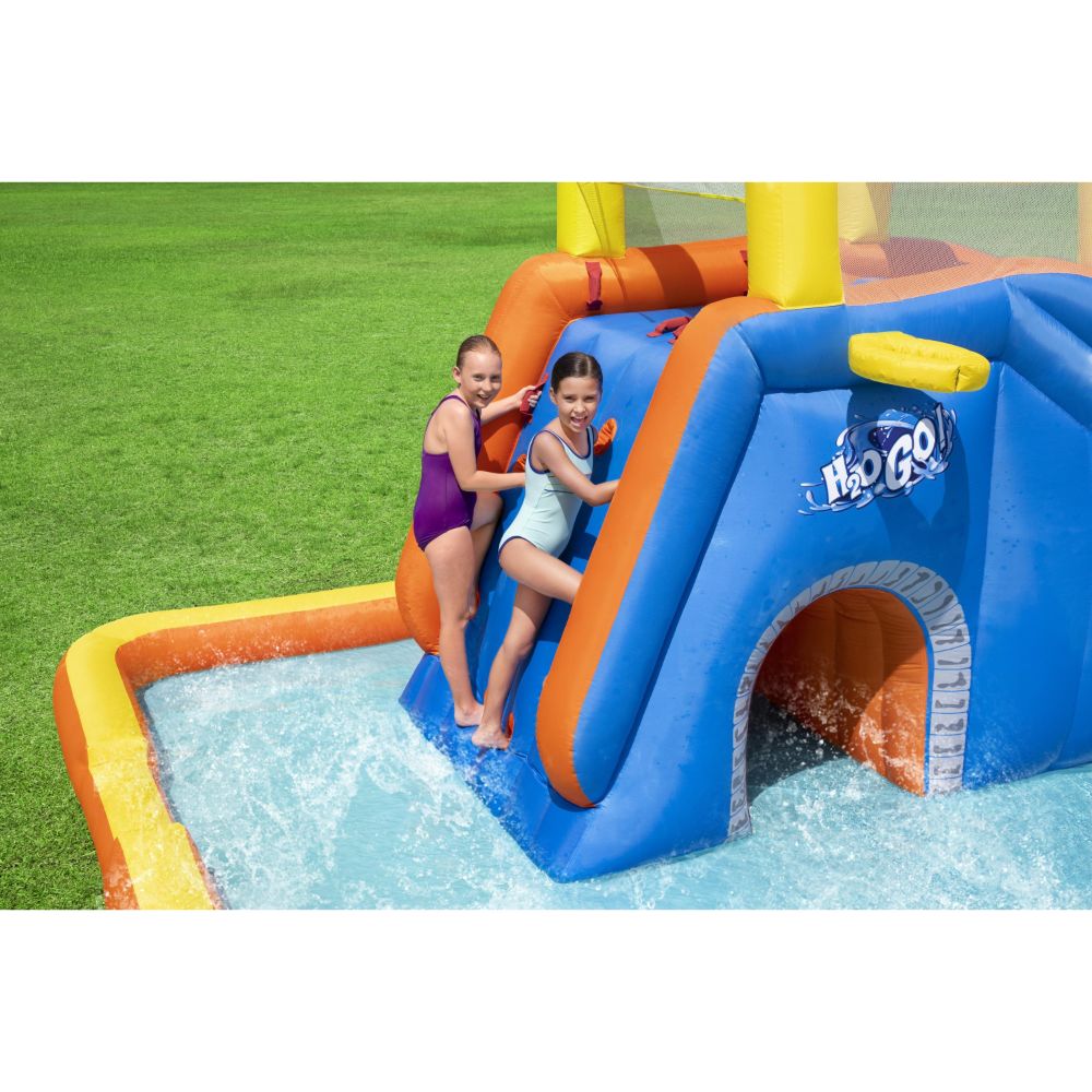 Bestway Waterpark Speed Mega Inflatable Slides for kids 551x502x265cm