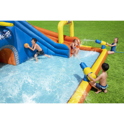 Bestway Waterpark Speed Mega Inflatable Slides for kids 551x502x265cm