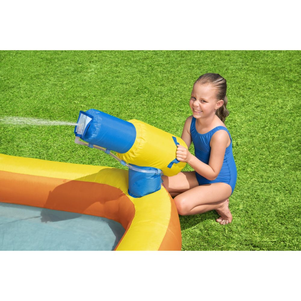 Bestway Waterpark Speed Mega Inflatable Slides for kids 551x502x265cm