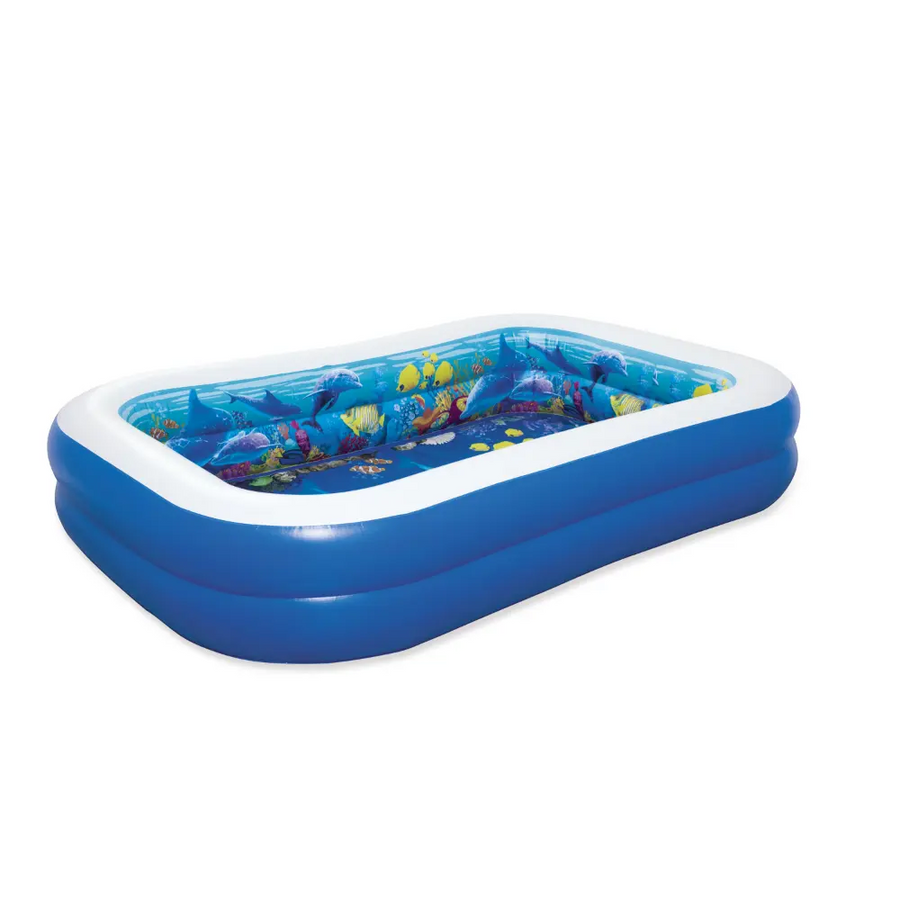 Bestway 3D Pool Undersea Adventure 262x175x51cm