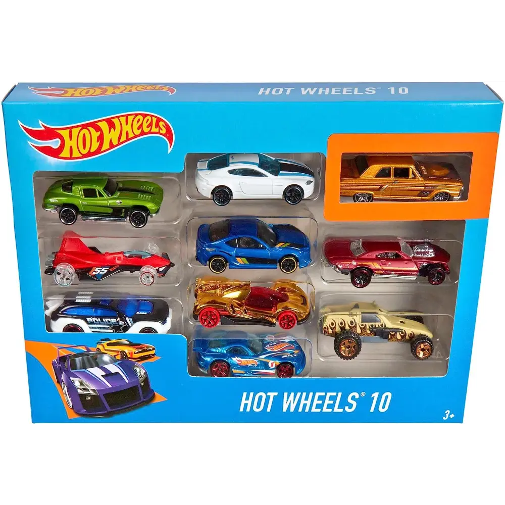 Hot Wheels Basic Car Pack of 10