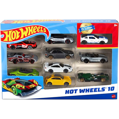 Hot Wheels Basic Car Pack of 10