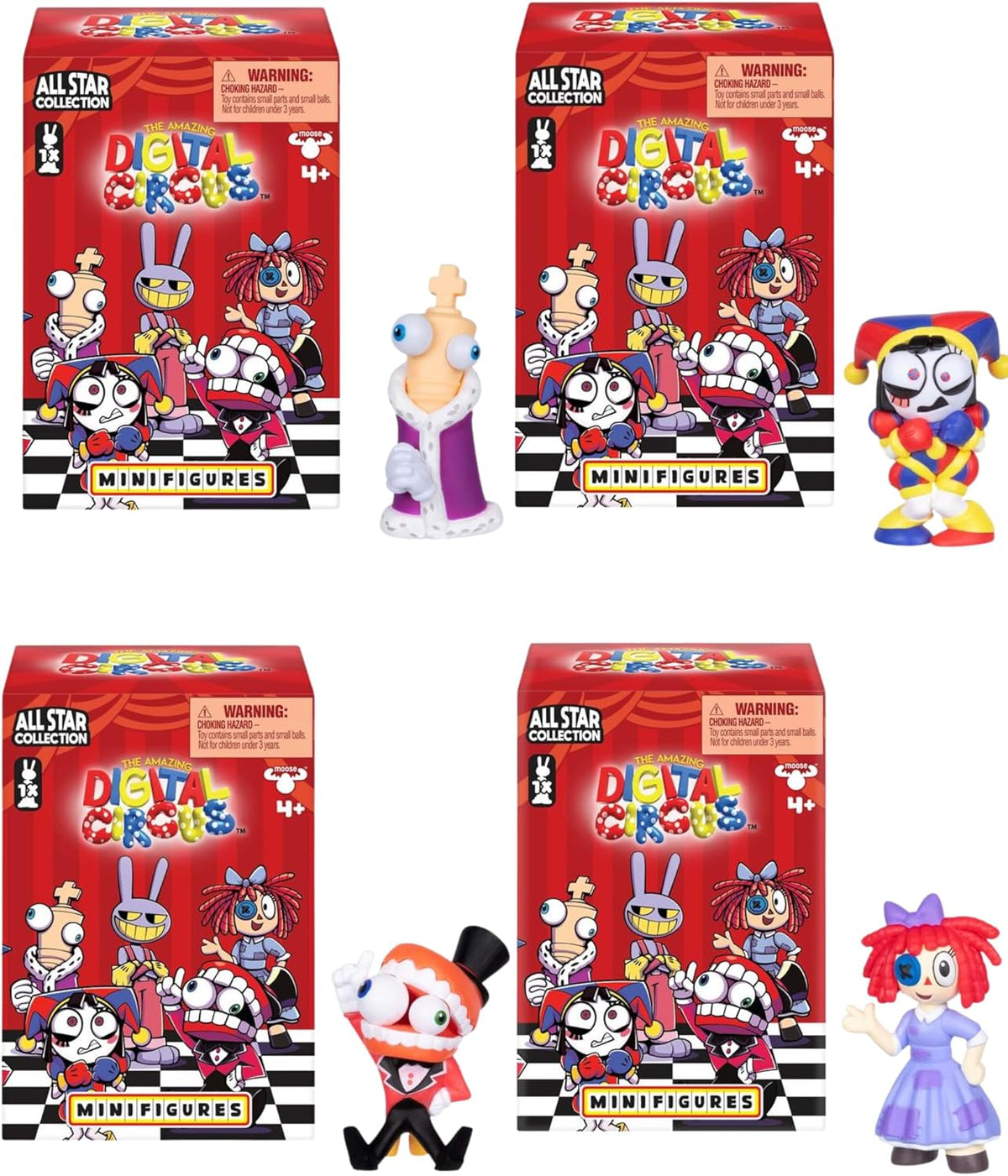 Amazing Digital Circus Mini Figures - Sold per piece