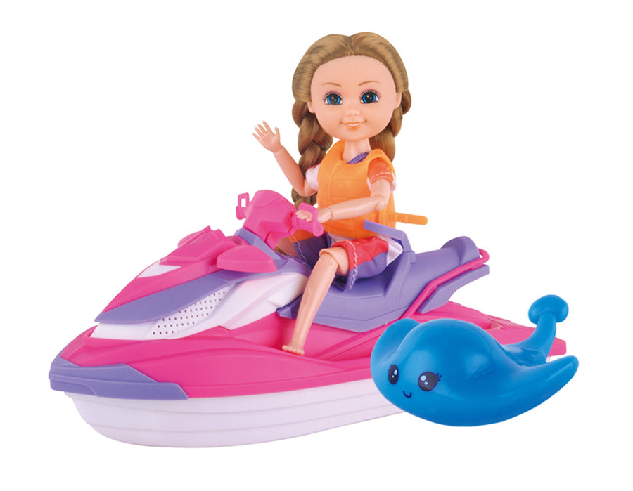 Power Joy Leila Sparkle Explorer With Doll 15cm Assortment