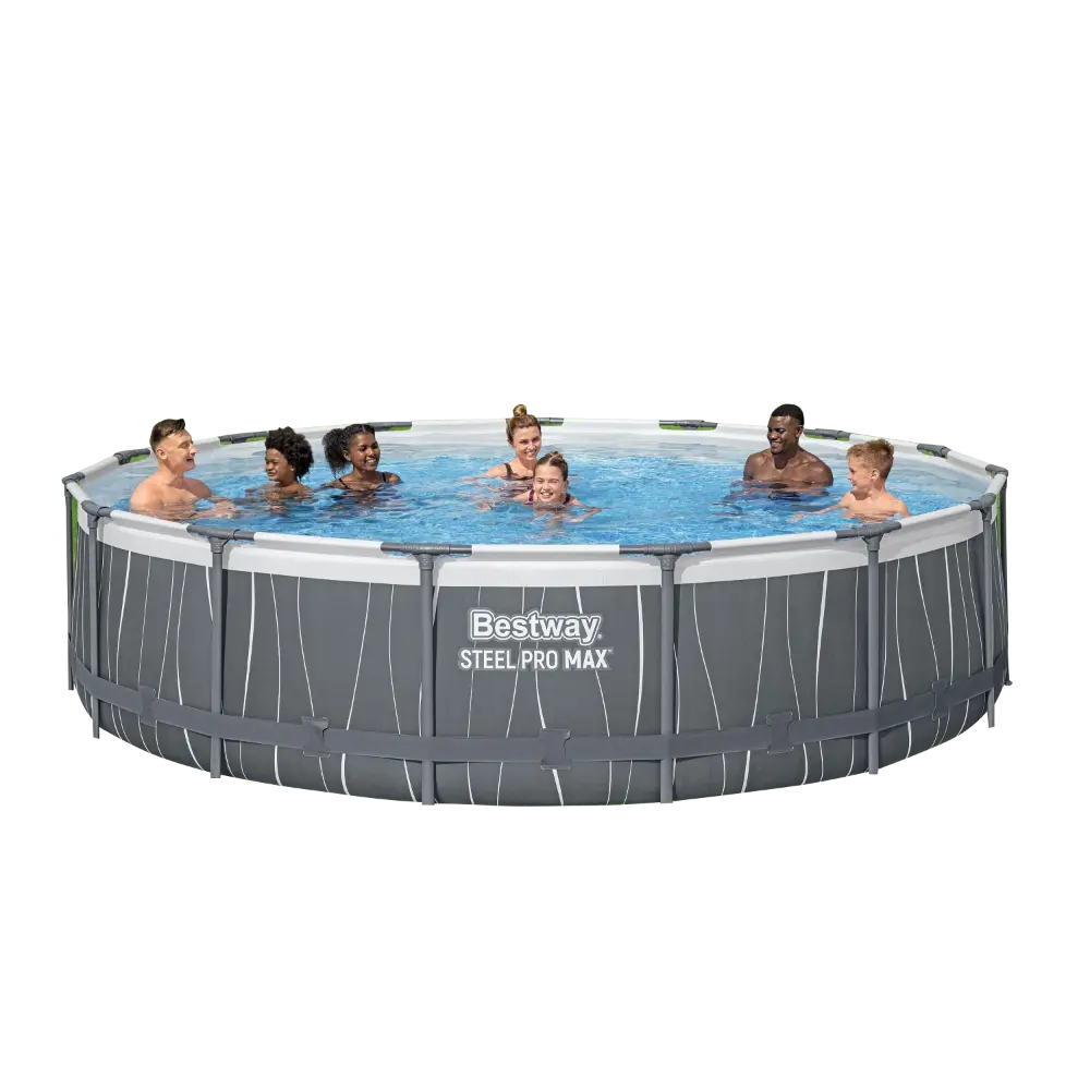 Bestway Steel Pro MAX LED Above Ground Pool Set - 457x107cm