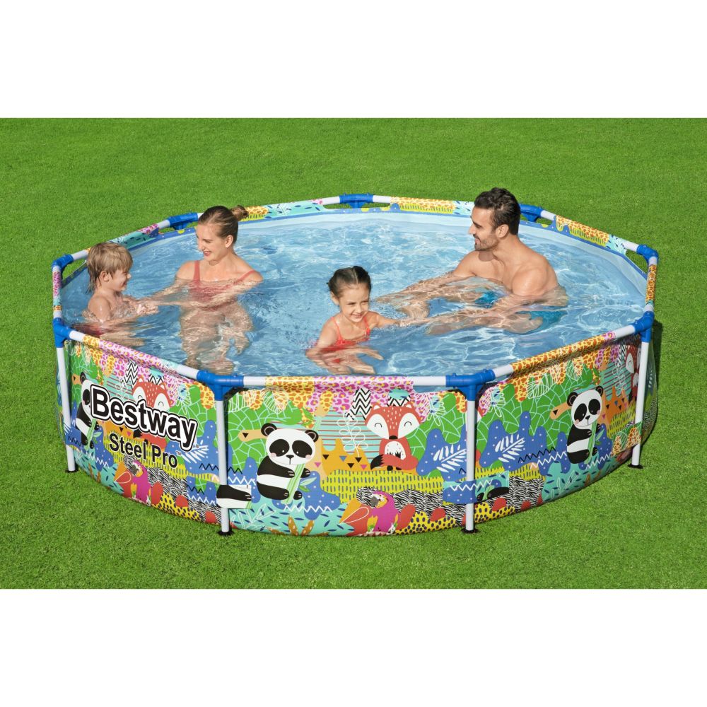 Bestway Steel Pro Round Above Ground Pool - 274x66cm