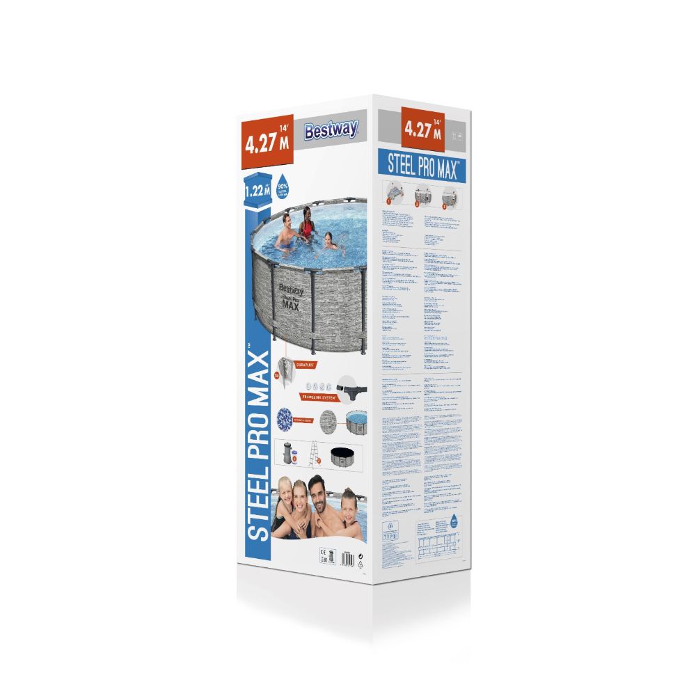 Bestway Steel Pro MAX   14' x 48"/4.27m x 1.22m Pool Set