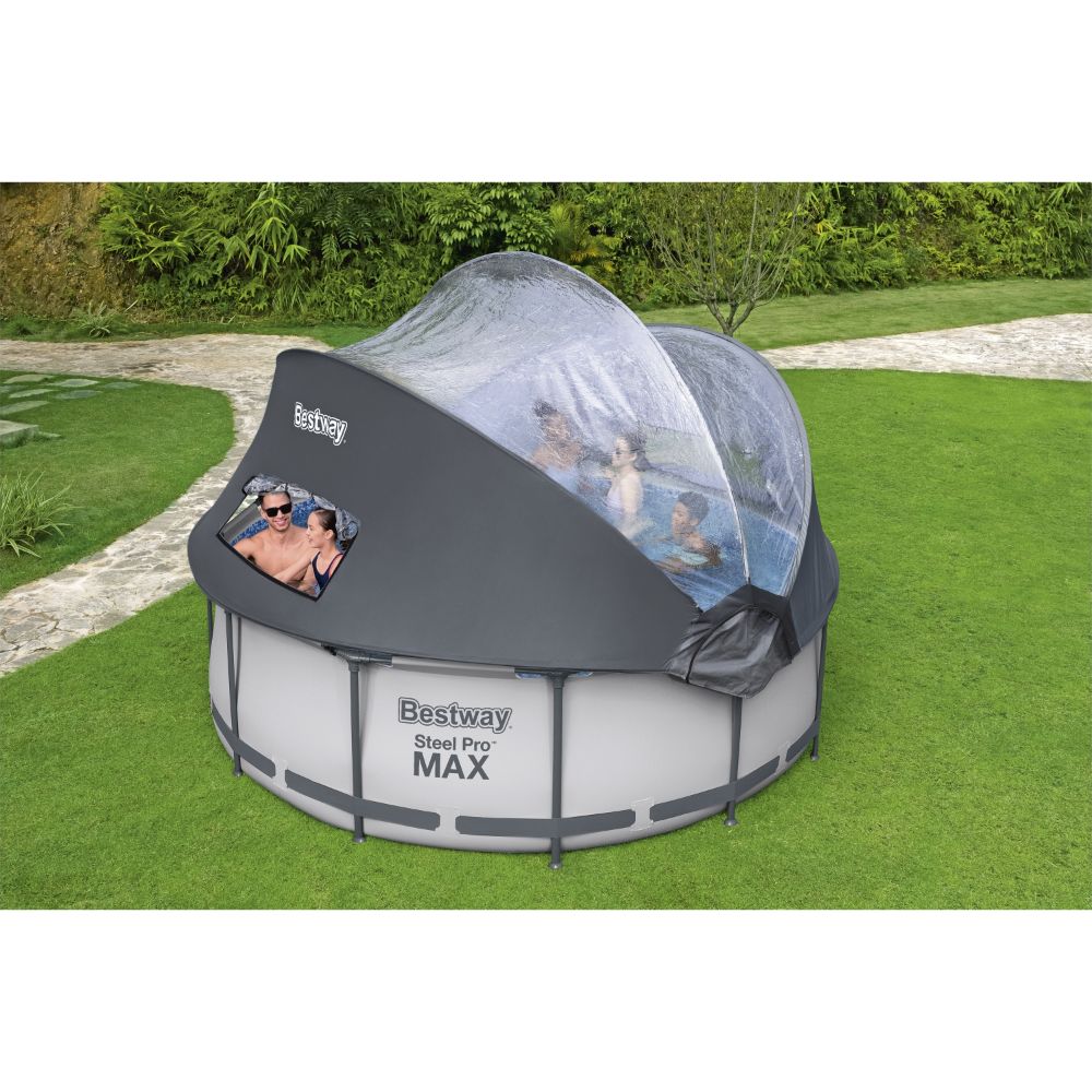 Bestway Steel Pro MAX Above Ground Pool Set with Enclosure - 366x100cm