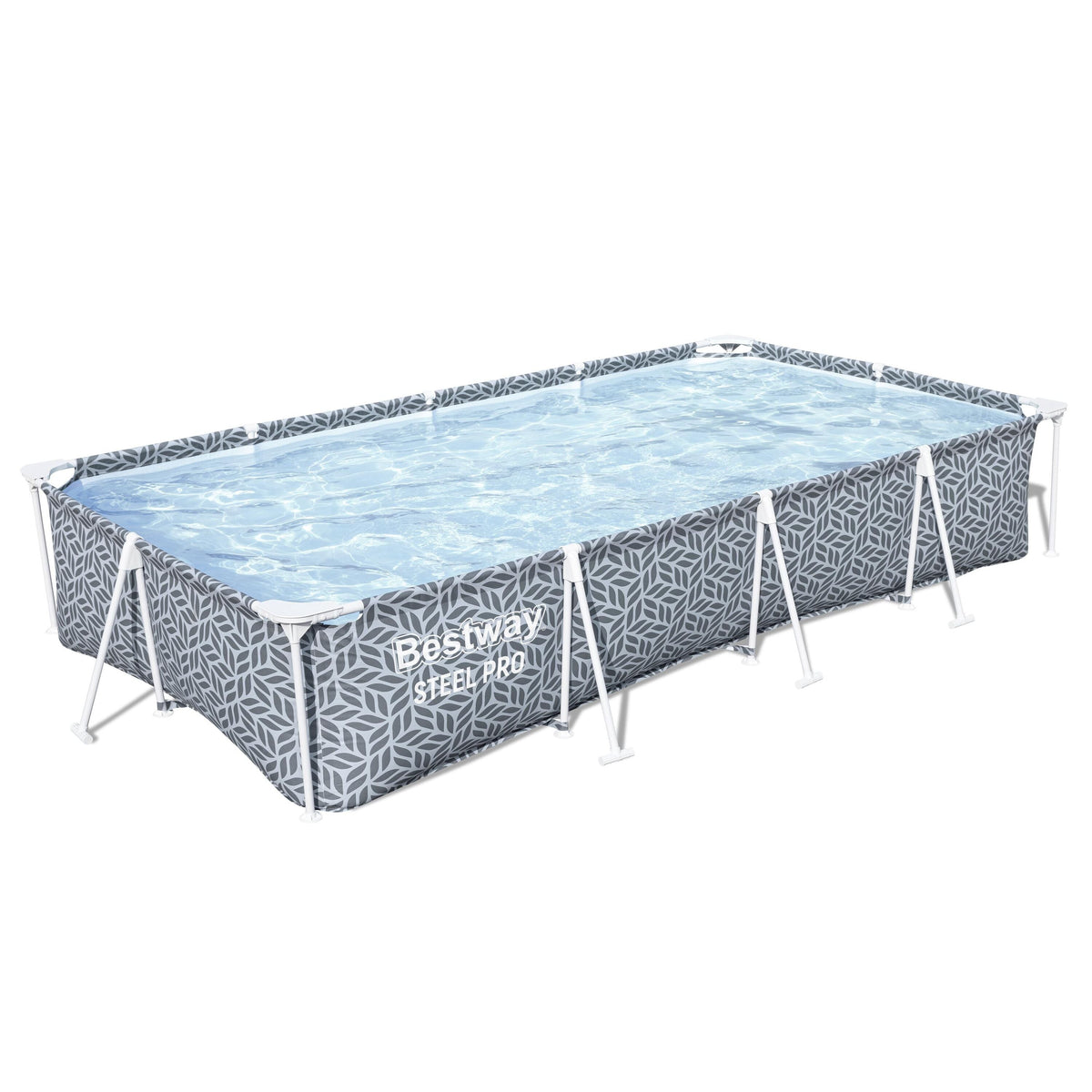 Bestway Steel Pro Rectangular Frame Pool - 366x201x66cm