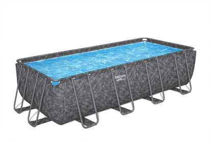 Bestway Power Steel APX 365 Rectangular Above Ground Pool Set - 549x274x132cm