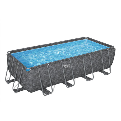 Bestway Power Steel APX 365 Rectangular Above Ground Pool Set - 549x274x132cm