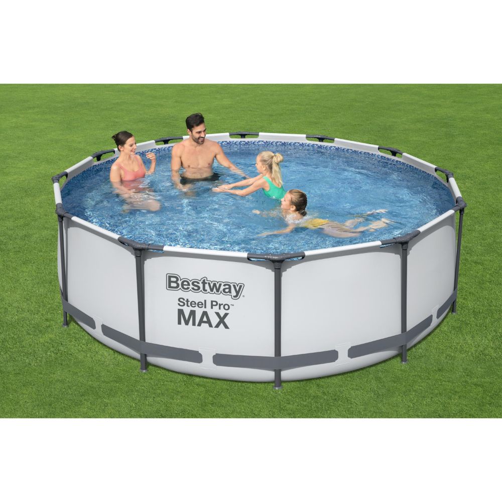 Bestway Steel Pro MAX Round Above Ground Pool Set - 366x100cm