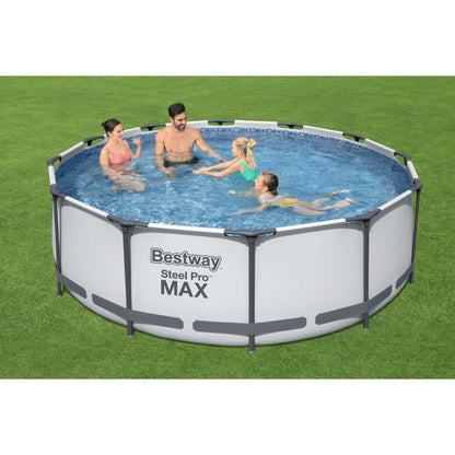 Bestway Steel Pro MAX Round Above Ground Pool Set - 366x100cm