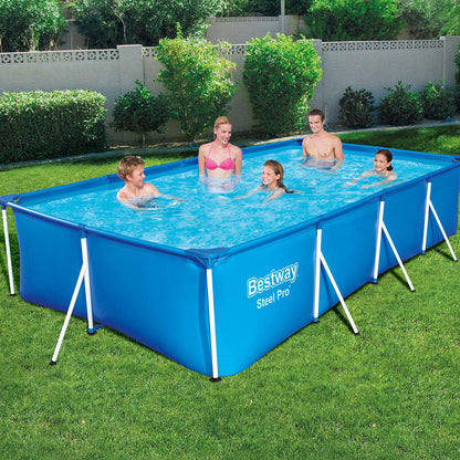 Bestway Steel Pro Rectangular Above Ground Pool Set - 400x211x81cm