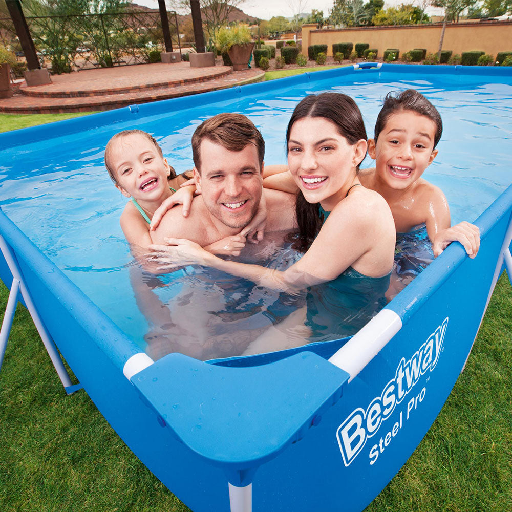 Bestway Steel Pro Rectangular Above Ground Pool Set - 400x211x81cm