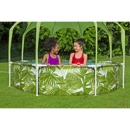 Bestway Summer Splash 'N Shade Round Above Ground Pool - 244x51cm