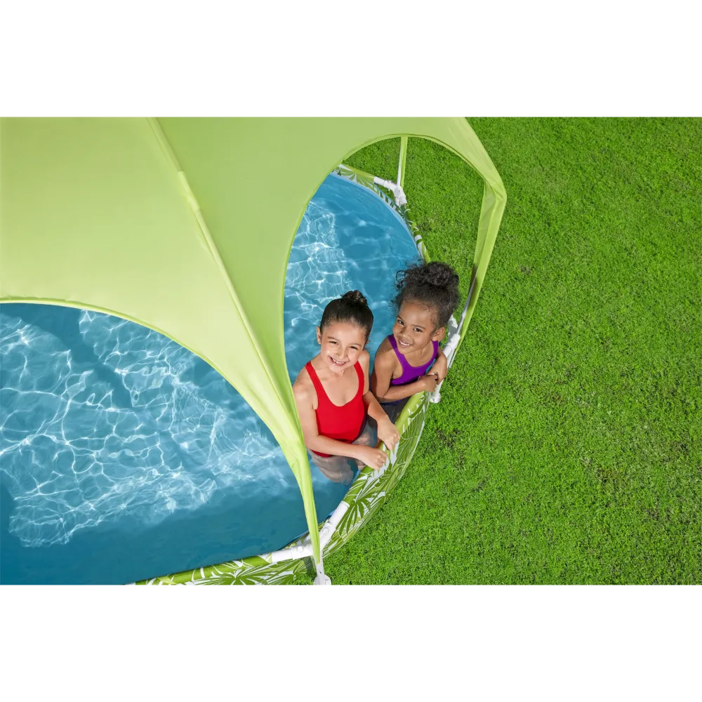 Bestway Summer Splash 'N Shade Round Above Ground Pool - 244x51cm