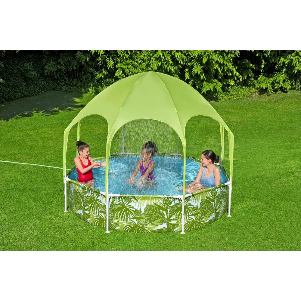 Bestway Summer Splash 'N Shade Round Above Ground Pool - 244x51cm
