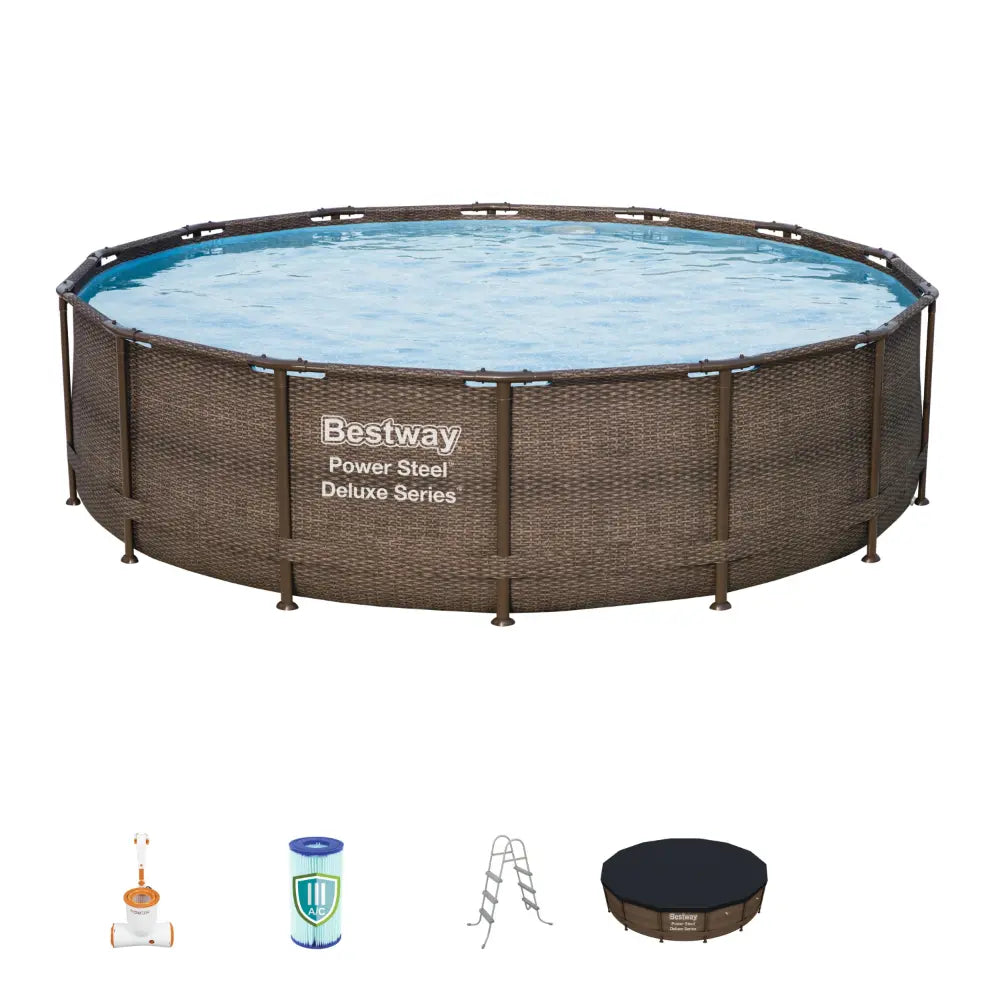 Bestway Pool Power Steel Dlx 4.27x1.07cm