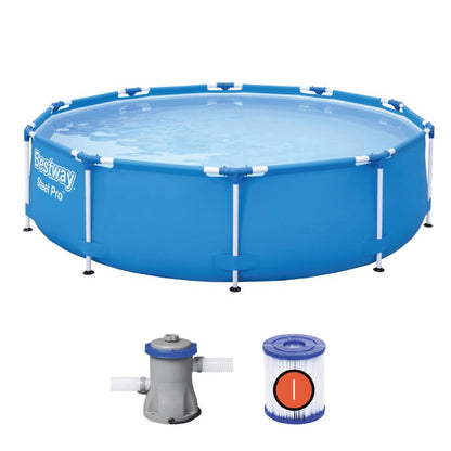Bestway Steel Pro Round Above Ground Pool Set - 305x76cm