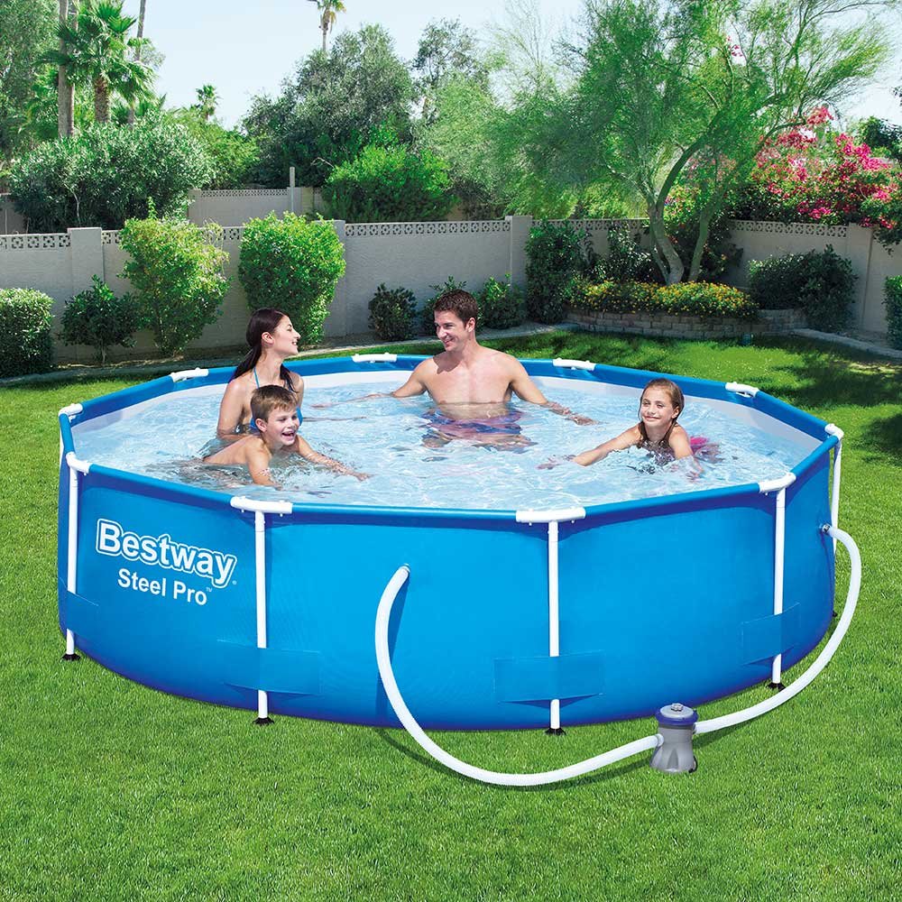 Bestway Steel Pro Round Above Ground Pool Set - 305x76cm