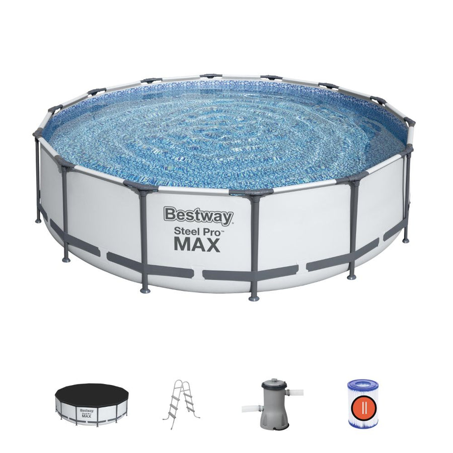 Bestway Steel Pro MAX Round Above Ground Pool Set - 427x107cm