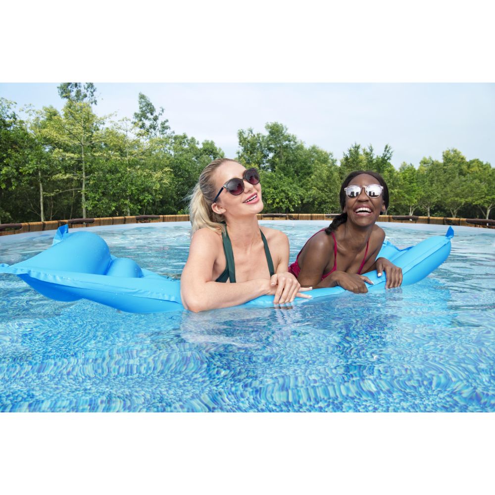 Bestway Power Steel Swim Vista Series Round Above Ground Pool Set - 549x122cm