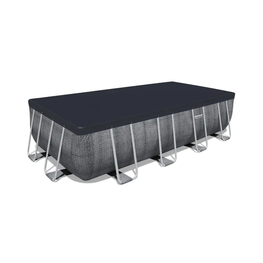 Bestway Power Steel Rectangular Above Ground Pool Set - 549x274x122cm