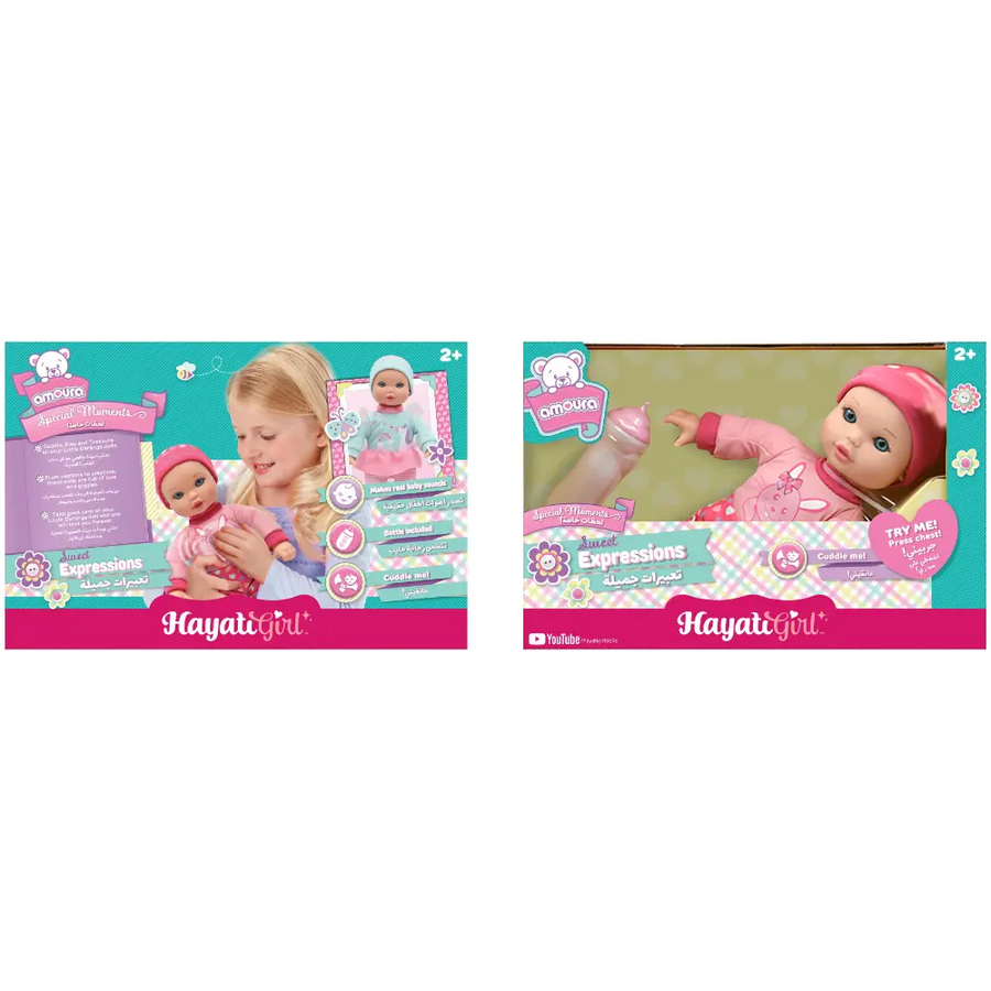 Baby Amoura Sweet Expressions 11-inch Doll