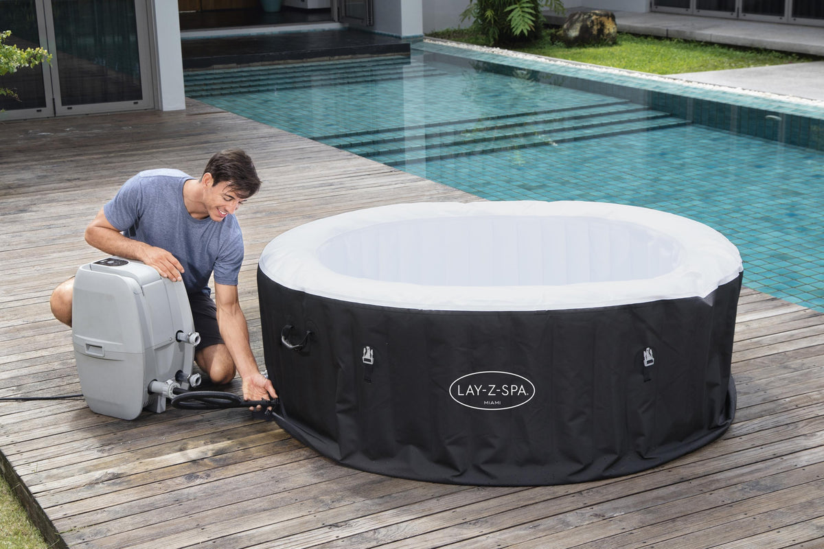 Bestway Airjet Spa Miami Inflatable Jacuzzi 180x66cm