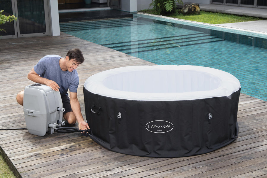 Bestway Airjet Spa Miami Inflatable Jacuzzi 180x66cm