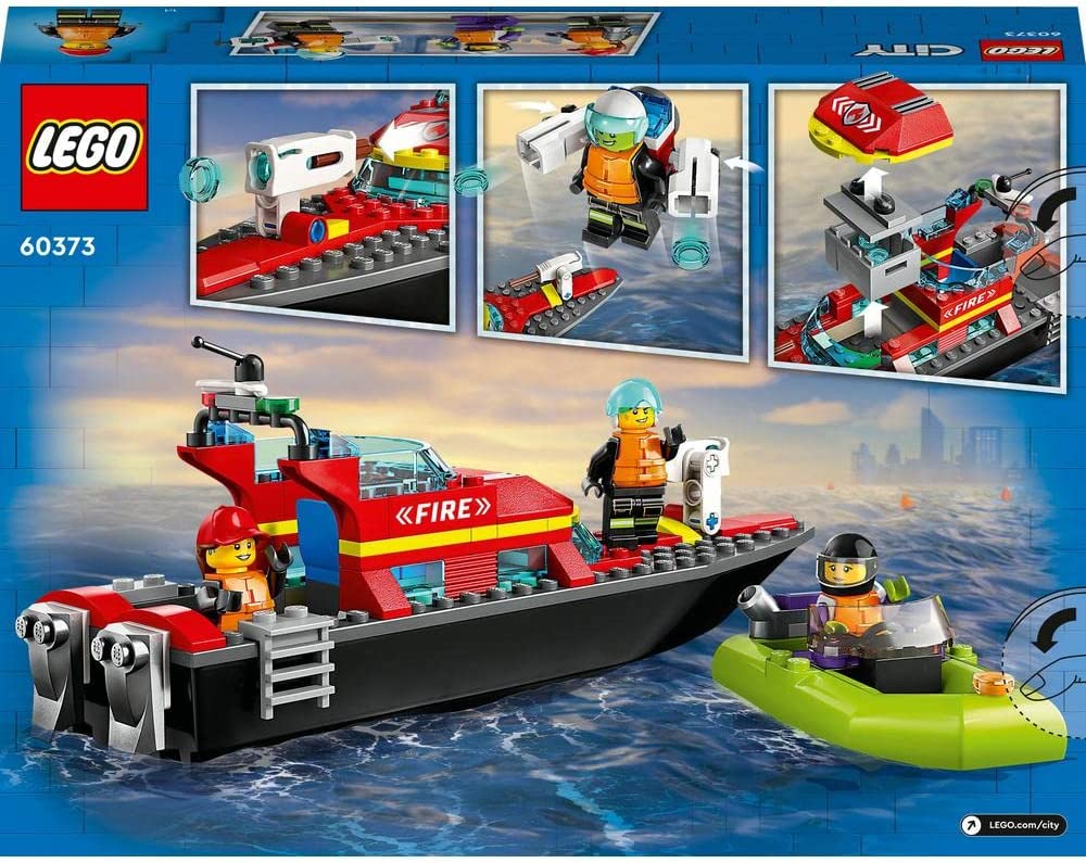 Lego City Fire Rescue Boat