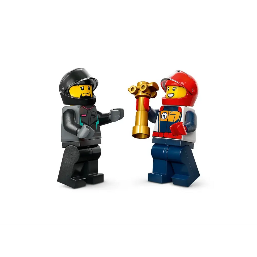 Lego Go Karts With Race Drivers