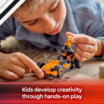 Lego F1 Mclaren Race Car with Driver