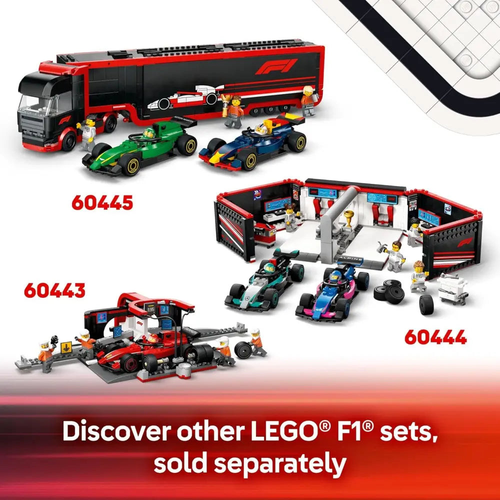 Lego F1 Mclaren Race Car with Driver