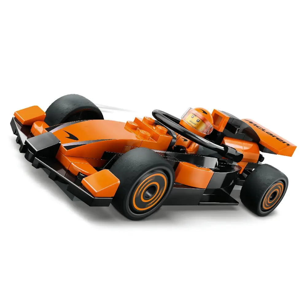 Lego F1 Mclaren Race Car with Driver