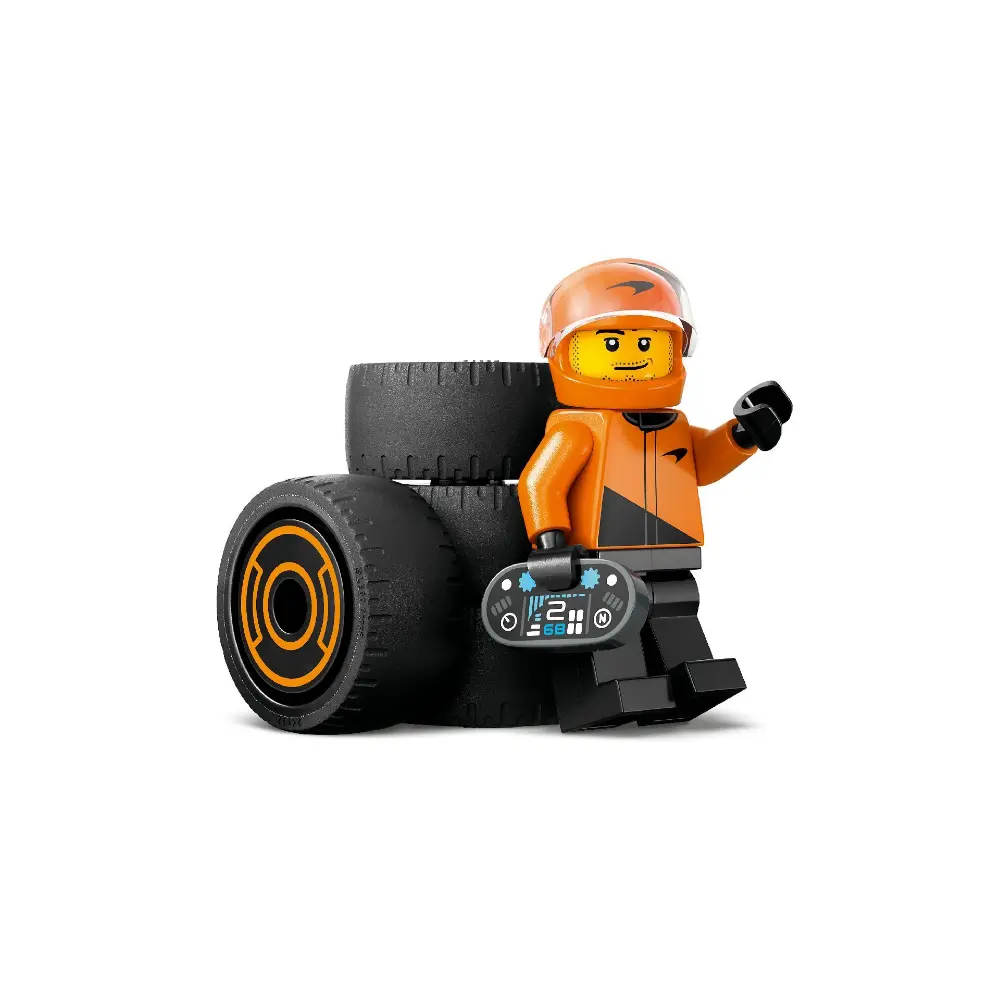 Lego F1 Mclaren Race Car with Driver