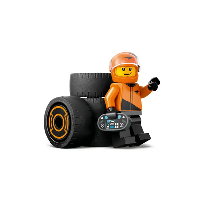 Lego F1 Mclaren Race Car with Driver