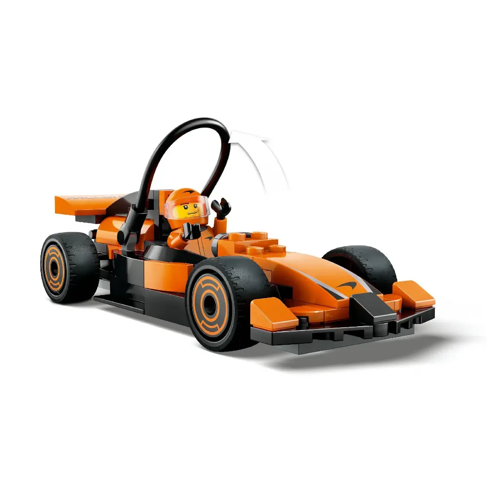 Lego F1 Mclaren Race Car with Driver