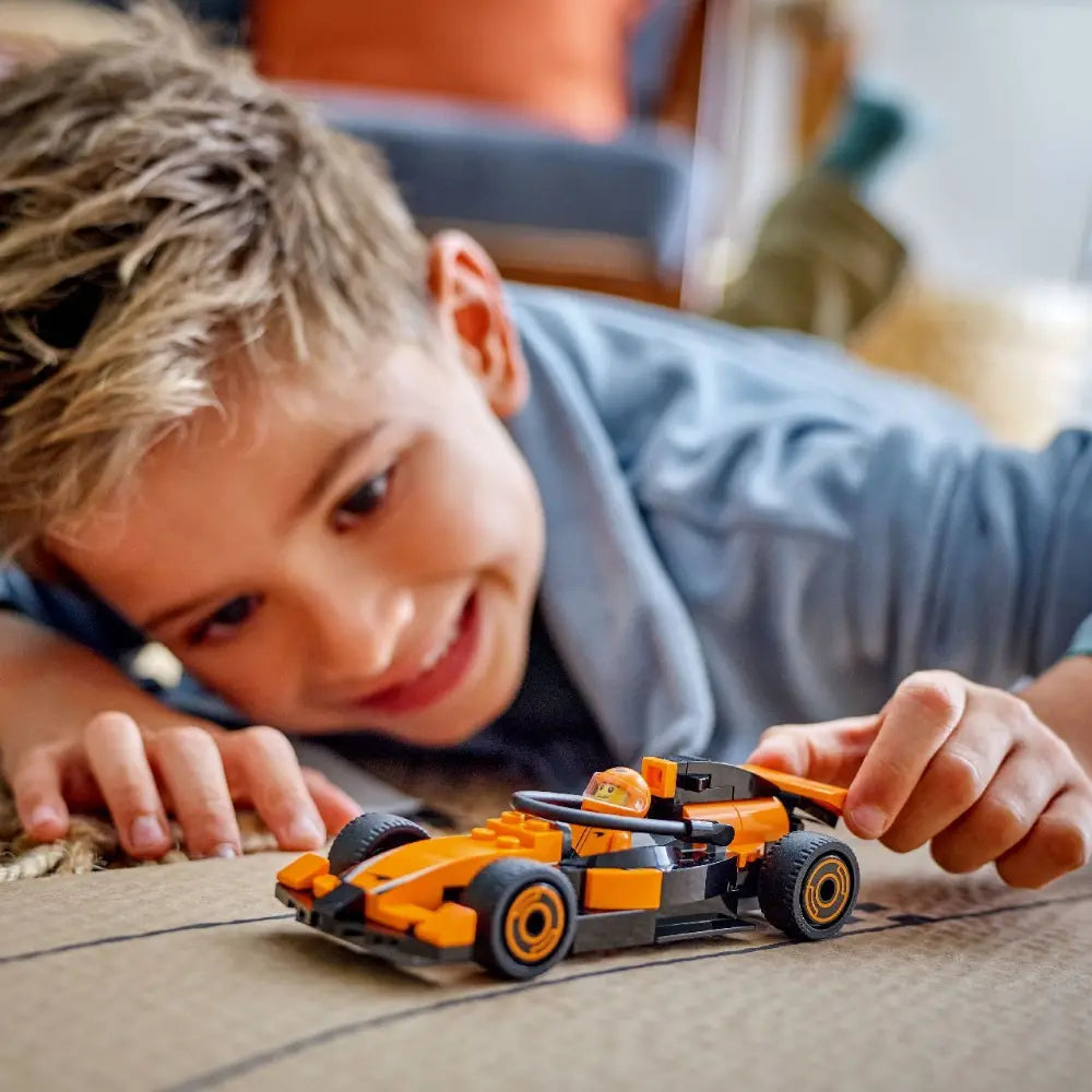 Lego F1 Mclaren Race Car with Driver