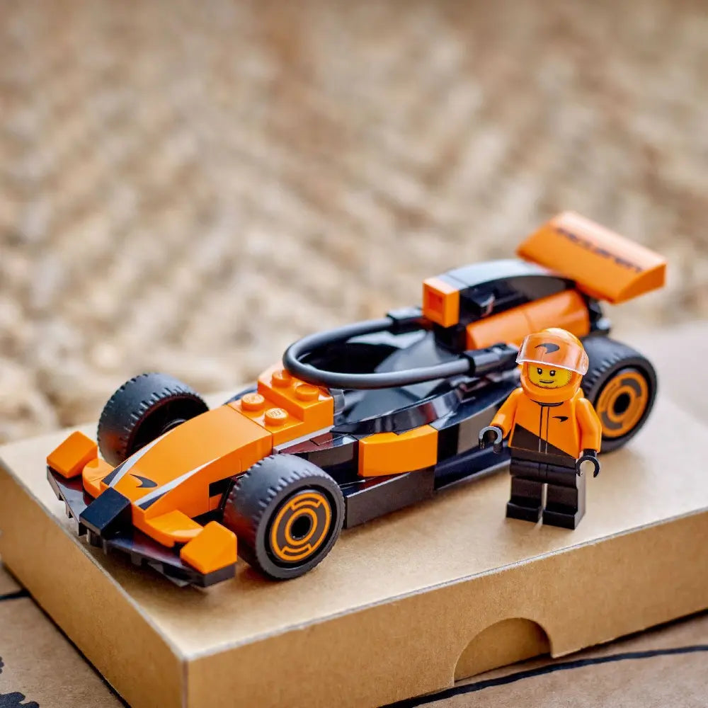 Lego F1 Mclaren Race Car with Driver