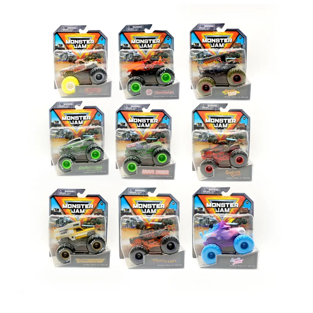 Monsterjam Wheelie Bar 1/64 Assortment