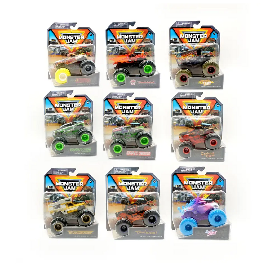 Monsterjam Wheelie Bar 1/64 Assortment