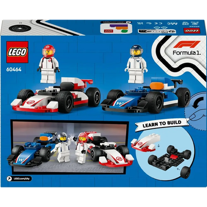 Lego F1 Williams & Haas Racing Cars