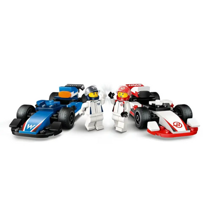 Lego F1 Williams & Haas Racing Cars