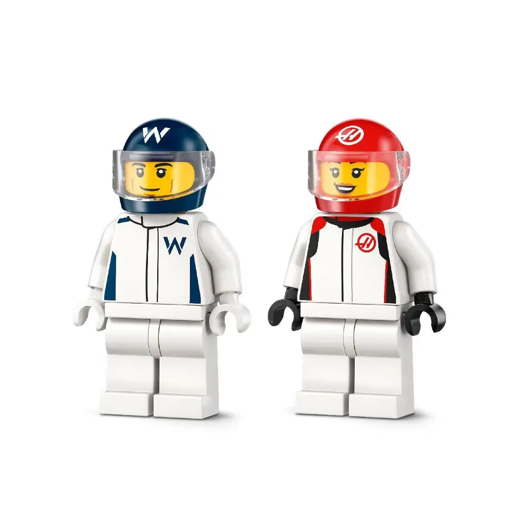 Lego F1 Williams & Haas Racing Cars