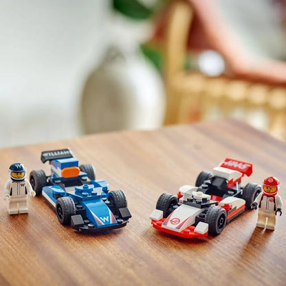 Lego F1 Williams & Haas Racing Cars