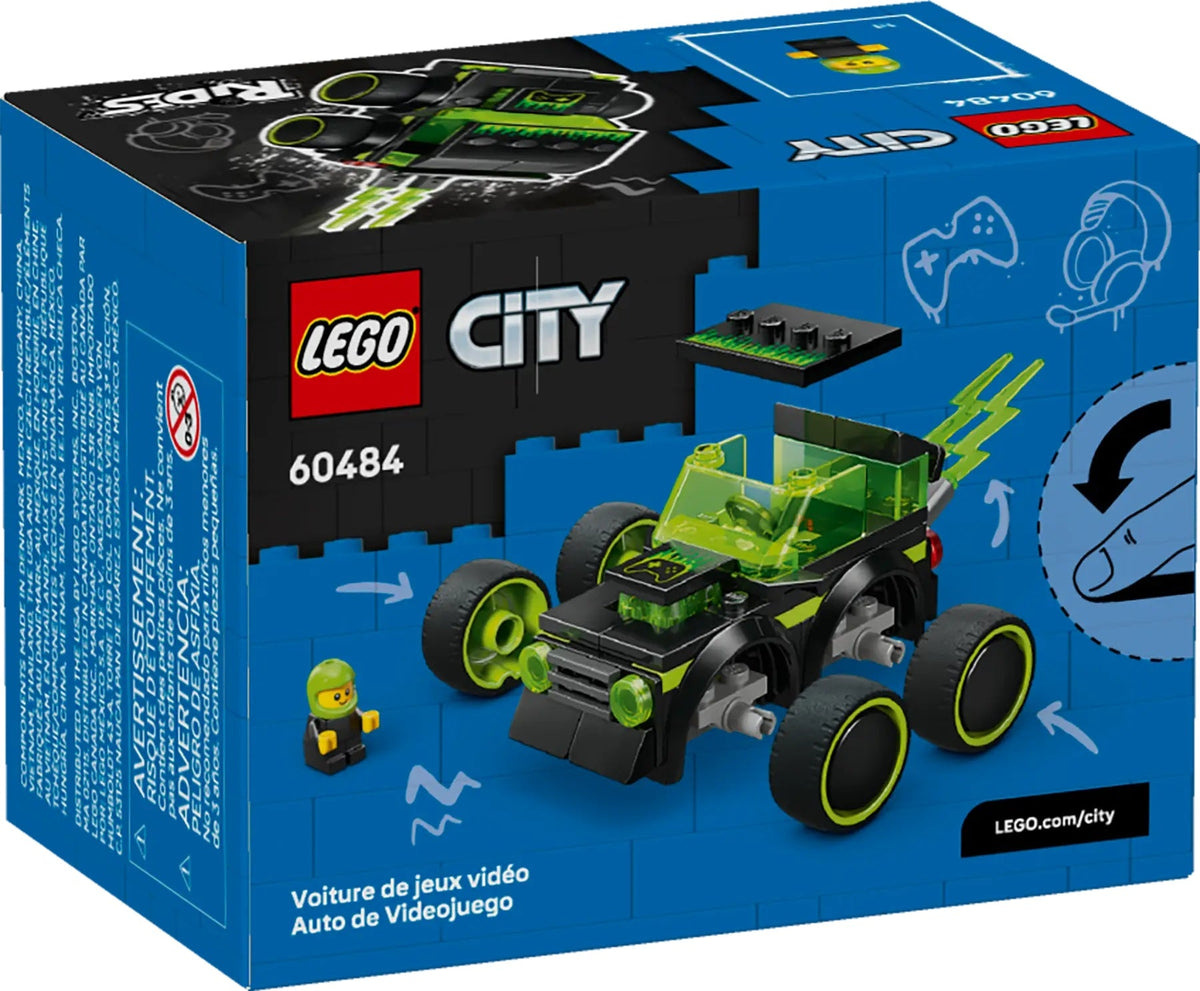 Lego City Rides Gaming Race Car Building Set for Kids