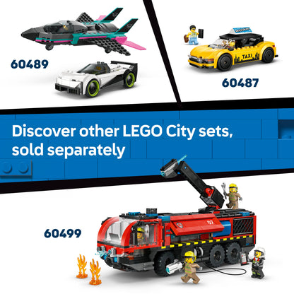 Lego City Airport With Airplane Building Toy for Kids